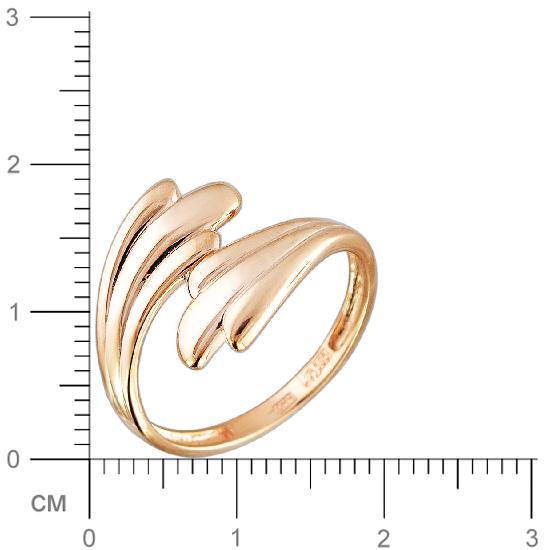 Кольцо из красного золота (арт. 833573)