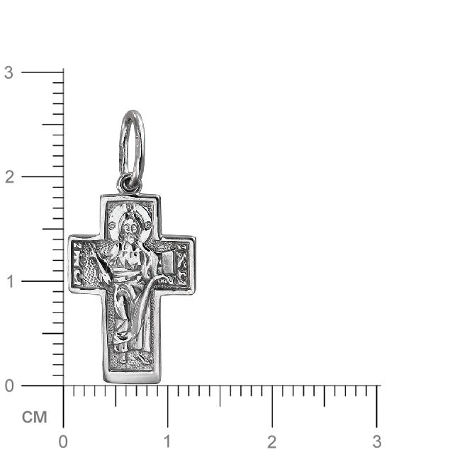 Крестик из серебра (арт. 834001)