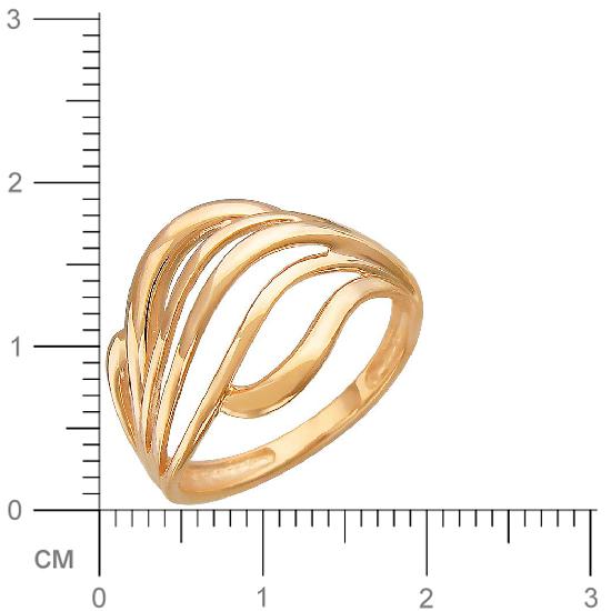 Кольцо из красного золота (арт. 838877)