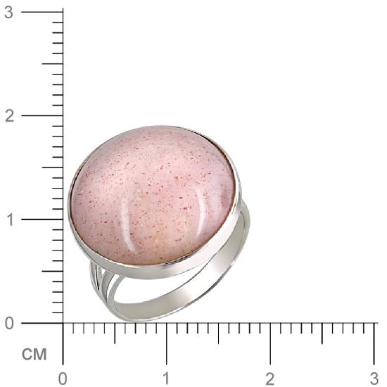 Кольцо с халцедонами из серебра (арт. 844465)