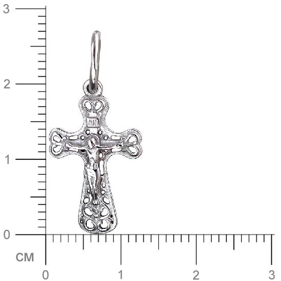 Крестик из серебра (арт. 845039)