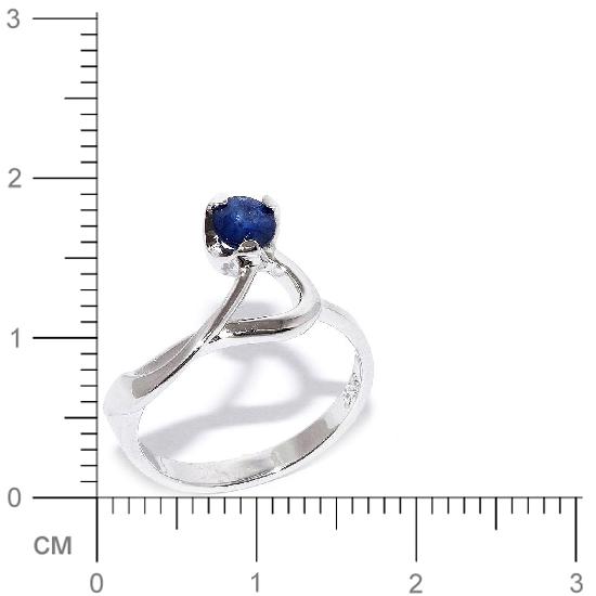 Кольцо с сапфирами из серебра (арт. 907397)