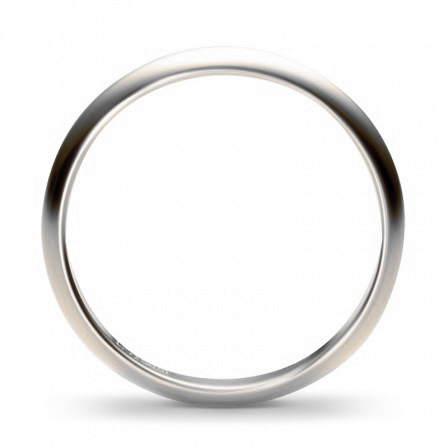 Обручальное кольцо из серебра (арт. 341116)