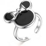 Кольцо Микки Маус с эмалью из серебра (арт. 2057239)