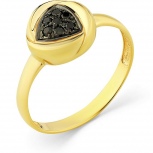 Кольцо с 7 бриллиантами из жёлтого золота (арт. 2169161)