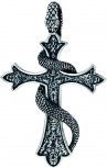 Крестик из серебра (арт. 2183522)