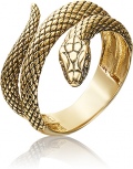 Кольцо Змея из жёлтого золота (арт. 2213865)