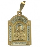 Подвеска-иконка из красного золота (арт. 2320161)