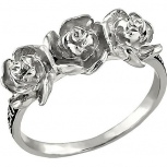 Кольцо Розы из серебра (арт. 2330200)