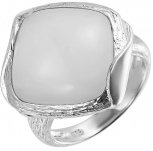Кольцо с ониксами из серебра (арт. 2393445)