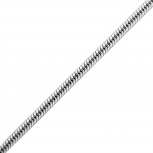Цепочка плетения "Шнурок" из серебра (арт. 2420631)