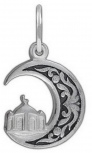 Подвеска Мусульманская из чернёного серебра (арт. 2450531)