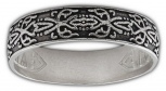 Кольцо из чернёного серебра (арт. 2451384)