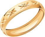 Кольцо из красного золота (арт. 2472039)