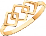 Кольцо из красного золота (арт. 2472298)
