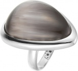 Кольцо со стеклом из серебра (арт. 734260)