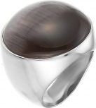 Кольцо со стеклом из серебра (арт. 734525)