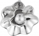 Подвеска Цветок с жемчугом из серебра (арт. 738116)