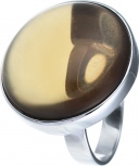 Кольцо с ювелирным стеклом из серебра (арт. 740941)
