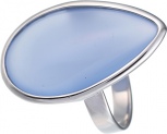 Кольцо с стеклом из серебра (арт. 760949)