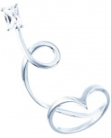 Кольцо с фианитами из серебра (арт. 766817)