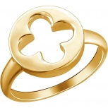 Кольцо из жёлтого золота (арт. 822105)