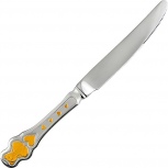 Нож "Мишка" из серебра с позолотой (арт. 859358)