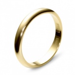 Обручальное кольцо из желтого золота (арт. 341102)