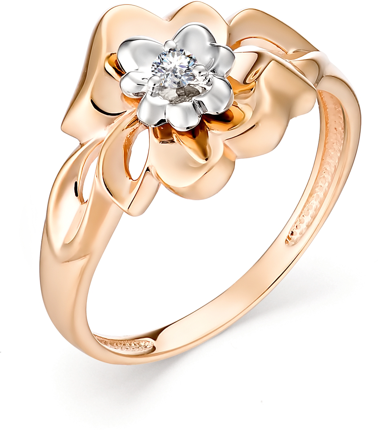 Цветочное кольцо 1. Золотое кольцо Алькор с бриллиантом. Алькор кольцо золотое женское 585 пробы с бриллиантом. Кольцо с бриллиантом золото 585. Алькор кольцо с бриллиантом.